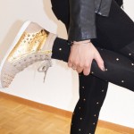 My studded tights.