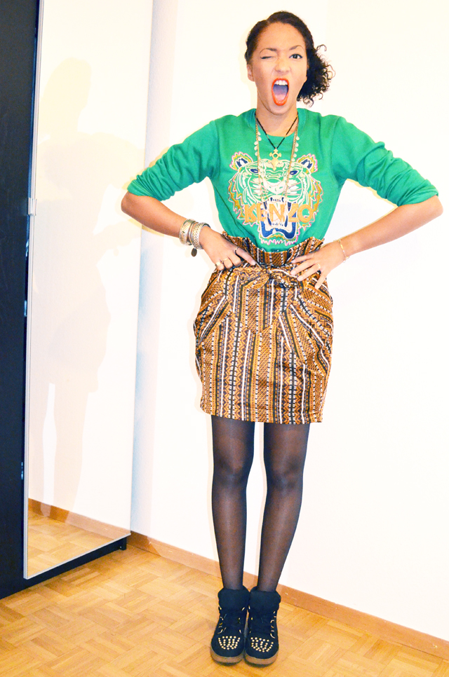 mercredie-blog-mode-beaute-fashion-look-outfit-kenzo-tiger-sweater-sweater-soldout-green-tigre-jupe-africa-asos-skirt-african-albatorock-ersatz-5