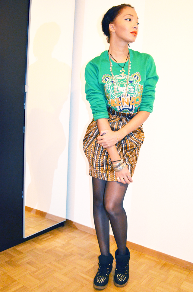 mercredie-blog-mode-beaute-fashion-look-outfit-kenzo-tiger-sweater-sweater-soldout-green-tigre-jupe-africa-asos-skirt-african-albatorock-ersatz-7