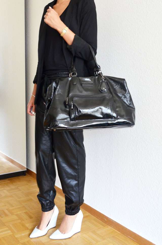 mercredie-blog-mode-geneve-suisse-fashion-blog-switzerland-blogger-look-outfit-leather-cuir-baggy-front-row-zara-wedges-compenses-escarpins-white-sac-legende-longchamp-xl-kate-moss2