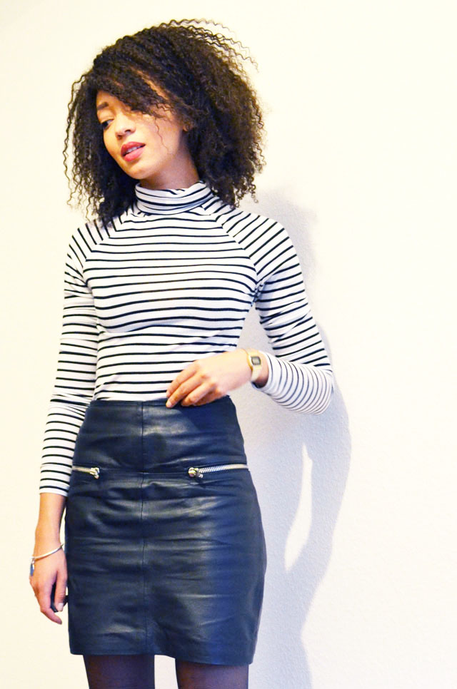 mercredie-blog-mode-geneve-suisse-mariniere-jupe-cuir-leather-skirt