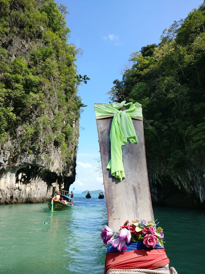 mercredie-blog-mode-thailande-travel-bloggeuse-voyage-piscine-santhiya-Koh-Phangan-Resort-Spa-koh-yao-yai-ile-island-long-tail